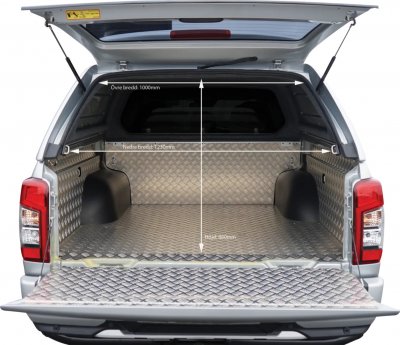 Ladkassekappe Alpha CMX til Mitsubishi L200 fra 2020-