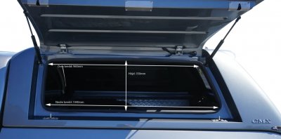 Ladkassekappe Alpha CMX Nissan Navara Double Cab 2016-2021