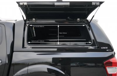 Ladkassekappe Alpha CMX til Renault Alaskan fra 2017-2021