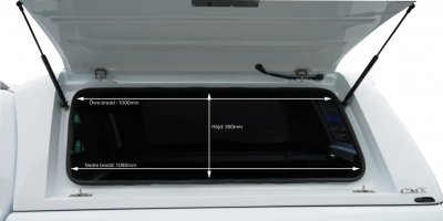 Ladkassekappe Alpha CMX til Toyota Hilux fra 2016-2021