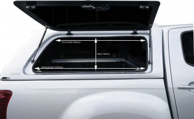 Ladkassekappe Alpha GSX til Isuzu D-Max fra 2012-2020