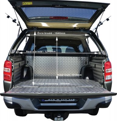 Ladkassekappe Alpha GSX til Mitsubishi L200 fra 2016-2019