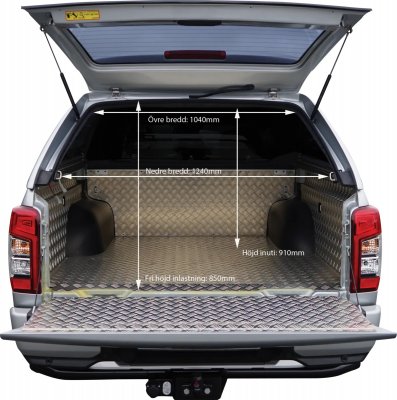 Ladkassekappe Alpha GSX til Mitsubishi L200 fra 2020-