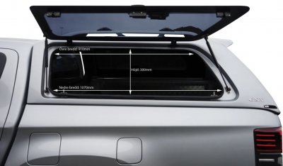 Ladkassekappe Alpha GSX til Mitsubishi L200 fra 2020-