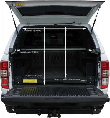Ladkassekappe Alpha GSX Nissan Navara Double Cab 2016-2021