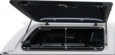 Ladkassekappe Alpha GSX Nissan Navara Double Cab 2016-2021