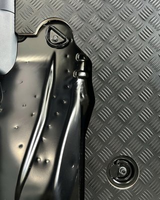 Lastmåtte til Kia PV5 Cargo fra 2025- | 3mm Sort Gummimåtte