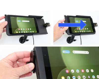 Holder til Samsung Galaxy Tab Active 5 - Med fjederlås