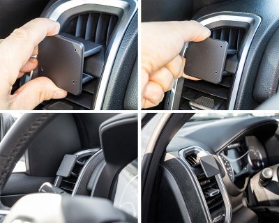 Mobilholder til Dodge Ram 1500 fra 2020 og frem | Til montering til venstre for rattet