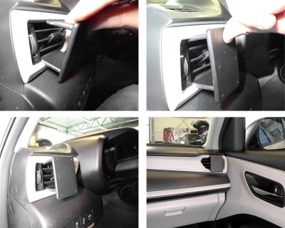 Monteringsbeslag (Basisdel) til mobilholder til Suzuki Swift fra 2024-