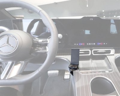 Monteringsbeslag (Basisdel) til mobilholder til Mercedes-Benz GLC EQ fra 2026-