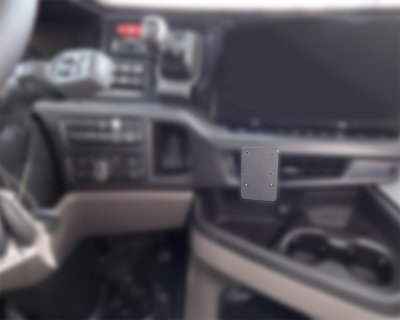 Mobilholder til Scania L-Serie fra 2024- | Til montering under midterkonsollen
