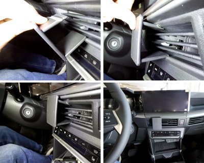 Monteringsbeslag (Basisdel) Opel Frontera fra 2025- | Køb til Mobilholder med MagSafe