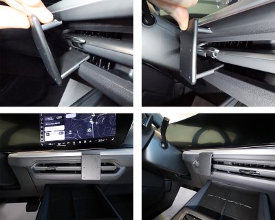Mobilholder til Audi Q4 E-Tron fra 2026- | Modeltilpasset