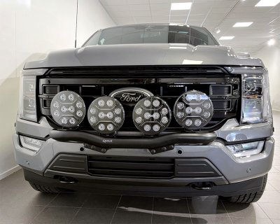 Ekstralygtebeslag til 4 fjernlys til Ford F-150 fra 2021- | Qpax