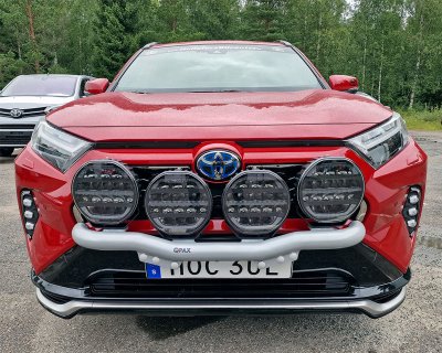 Ekstralygtebeslag til 4 ekstralygter til Toyota RAV4 fra 2019-2025 | Qpax