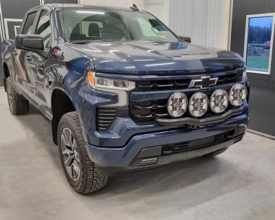 Ekstralygtebeslag til 4 ekstralygter til Chevrolet Silverado fra 2023- | Qpax