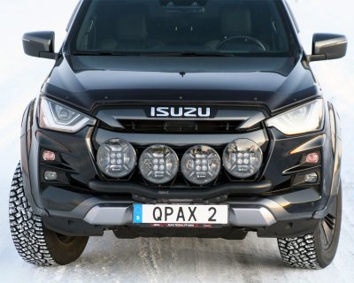 Ekstralygtebeslag til 4 ekstralygter til Isuzu D-Max fra 2020-2024 | Qpax
