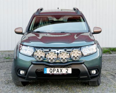 Ekstralysbeslag til 4 ekstralys til Dacia Duster 2018-2024 | Qpax