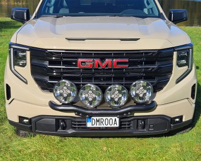 Ekstralysbeslag til 4 ekstralys til GMC Sierra fra 2022- | Qpax