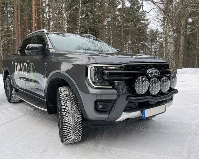Ekstralygtebeslag til 4 ekstralys til Ford Ranger fra 2022- | Qpax