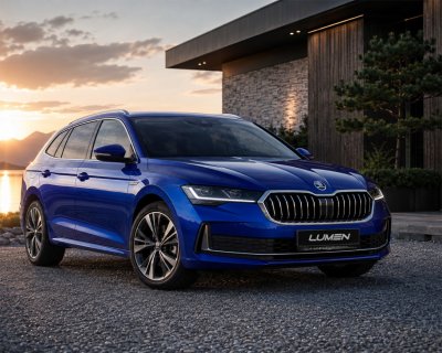 LED-lysbjælkepakke til Skoda Superb fra 2024- | Lumen Helios CS20 Slim