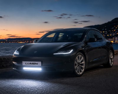 LED-lysbjælkepakke til Tesla Model 3 fra 2024- | Lumen Helios CS20 Slim