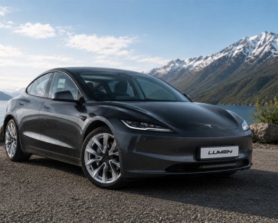 LED-lysbjælkepakke til Tesla Model 3 fra 2024- | Lumen Helios CS20 Slim