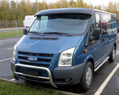 Solskærm til Ford Transit fra 2006-2014 – Reducerer solblænding