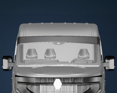 Solskærm til Renault Master fra 2024- – Reducerer solblænding