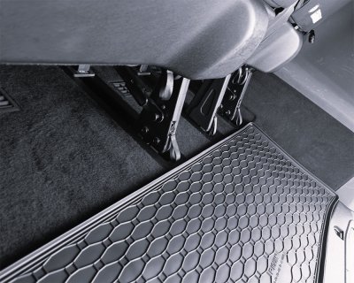 Bagagerumsmåtte Ford Custom Tourneo fra 2018+, L1, 8-/9-sæder, med varmer bag