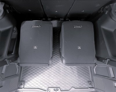 Bagagerumsmåtte til Nissan Townstar Combi (med bagsæde) fra 2022 og frem