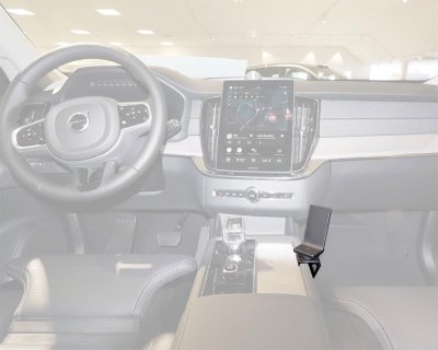 Mobilholder Volvo XC60 2026- | Til montering til højre for midterkonsollen