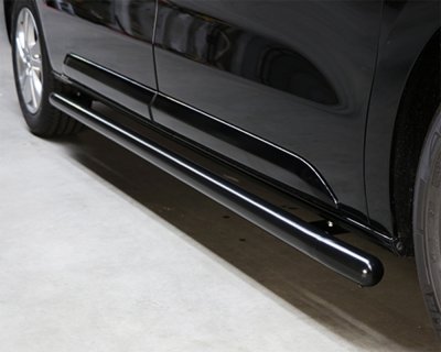 Siderør Peugeot Expert 2024- | Rustfrit stål med sort pulverlakering