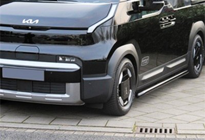 Siderør Kia PV5 Passager fra 2025- | Sort pulverlakeret