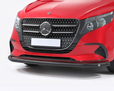 Frontrør Mercedes Vito 2020- | Sort pulverlakeret