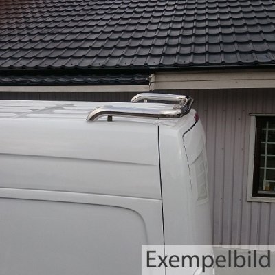 Bageste tagbøjle i rustfrit stål til Fiat Ducato H1/H2 2007-
