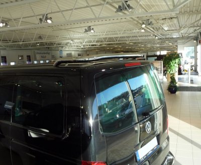 Bageste tagbøjle i rustfrit stål til VW Transporter T5 2003- & 2010-2015