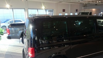 Bageste tagbøjle i rustfrit stål til VW Transporter T5 2003- & 2010-2015