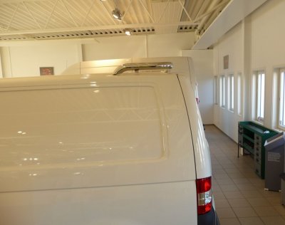 Bageste tagbøjle i rustfrit stål til VW Transporter T5 2003- & 2010-2015