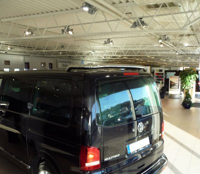 Bageste tagbøjle i rustfrit stål til VW Transporter T5 2003- & 2010-2015
