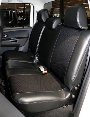 Bilbetræk bagsæde til Ford Transit Custom 2013-