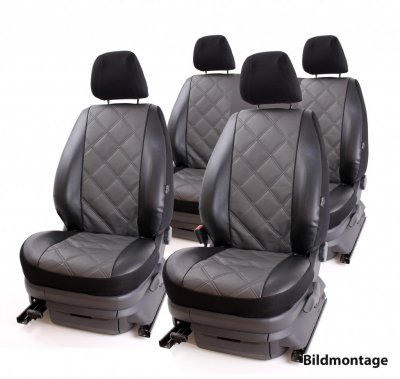 Bilbetræk BASIC til for- og bagsæder til VW Transporter T4 1990-2003