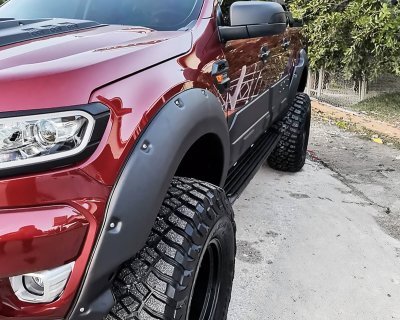 Fender flares til Ford Ranger fra 2020-2022 | Nitter & udskæringer