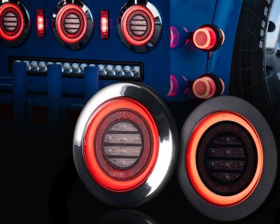 Breeze R1 Multifunktions baglygte LED 10-48V