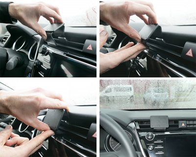 Mobilholder til Toyota Camry fra 2018-2021