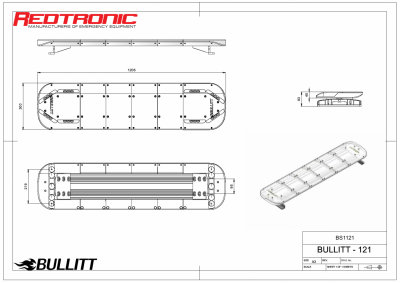 Mega-Flash Bullitt Basic - ECE R65-blinklys