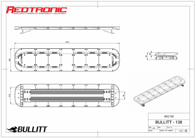 Mega-Flash Bullitt Plus - Fuldt udstyret ECE R65-blinklys