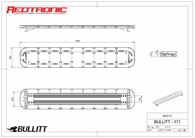 Mega-Flash Bullitt Plus - Fuldt udstyret ECE R65-blinklys
