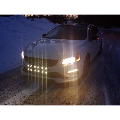 Castor7 LED Ekstra lys 180 mm (7") 60W